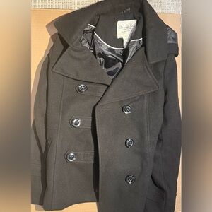 American Rag Black Peacoat